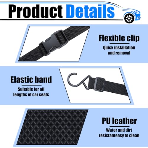 BFXM Car Purse Holder Between Seats, Leather Front Seat Car - Product Imagery