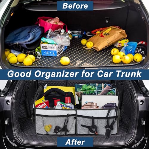 Deosk Trunk Organziers and Storage with Reinforced Handles,Car - Product Imagery