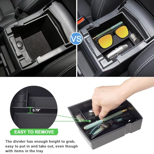 JKCOVER Center Console Organizer Tray For 2019-2024 Subaru - Product Imagery