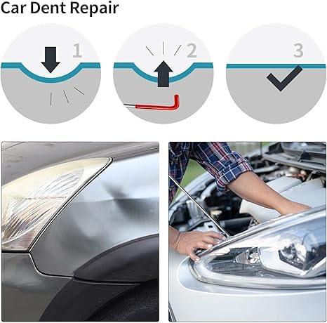 SINKHANUN Multifunctional Car Tool Kit, 18 PCS with Carrying Bag - Product Imagery