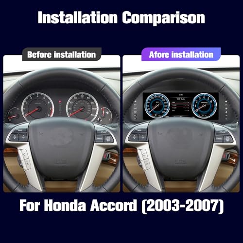Car Speedometer for Honda Accord 2003-2007, 8GB Instrument - Product Imagery