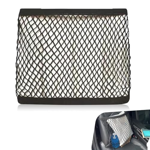 Car Seat Organizer Net, Versatile High Elastic Storage Net with - Product Imagery