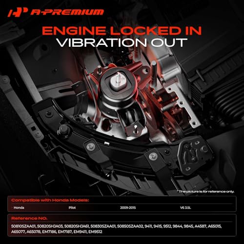 A-Premium Engine Motor Mount and Transmission Mount Kit, Set of 4 - Product Imagery