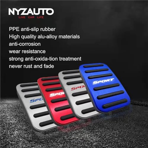 Anti-Slip Performance Foot Pedal Pads Compatible with Honda - Product Imagery