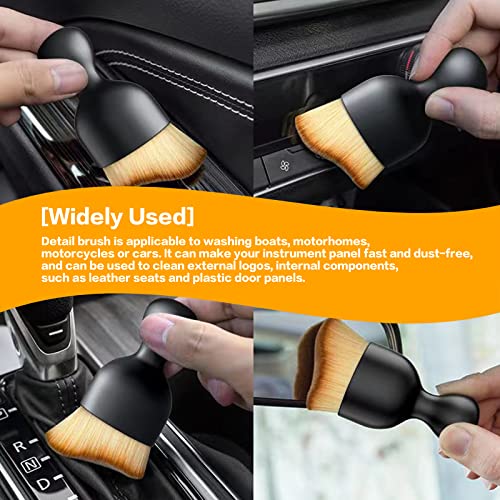 AOCISKA Car Interior Detailing Brush,Soft Bristle Cleaning Brush - Product Imagery