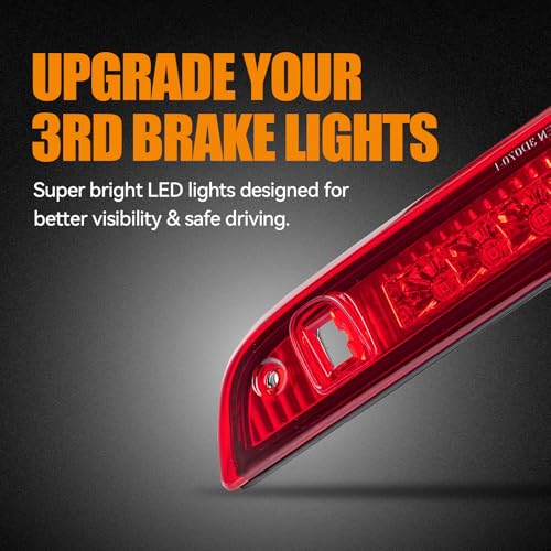 Third 3rd Brake Light LED for 2007-2017 Jeep Patriot, High Mount - Product Imagery