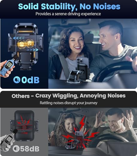 VICSEED 2026 Ultimate Sturdy Car Phone Holder [Upgraded 95+LBS - Product Imagery