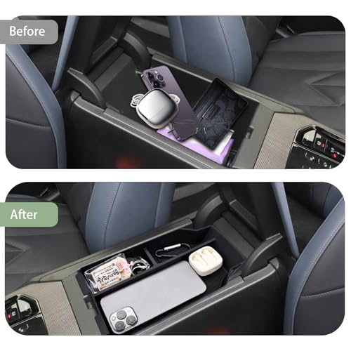 Center Console Organizer Fit for BMW X3 2025 2026 (30 xDrive/M50 - Product Imagery