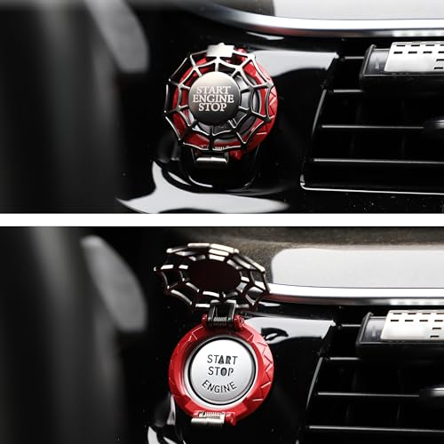 TOMALL Car Push Start Button Cover Universal for Car Motorcycle - Product Imagery