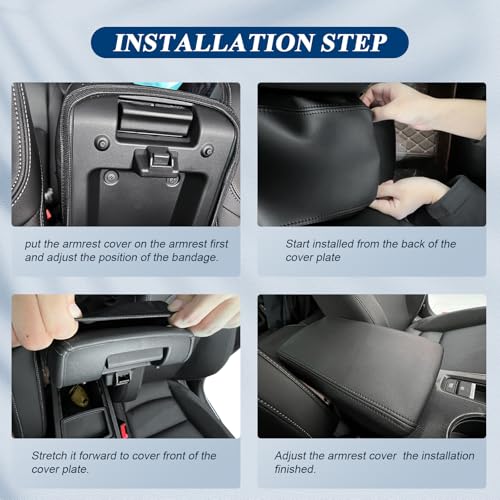 BIBIBO for 2026 Honda Pilot Center Console Armrest Cover 2026 - Product Imagery