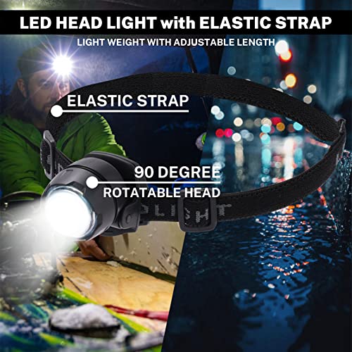 Car Roadside Emergency Kit with Battery Jumper Cables, Blue - Product Imagery