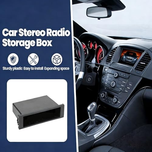 Radio Storage Box, 1Din Car Stereo Radio Storage Box Inner - Product Imagery
