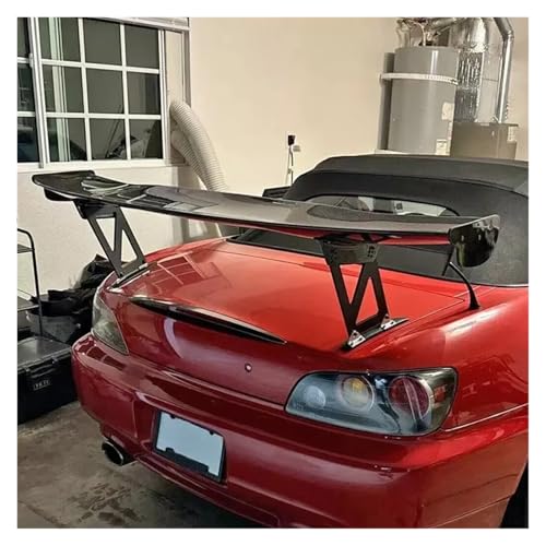 Carbon Fiber Rear Spoiler Wings Compatible with Honda S2000 JS - Product Imagery