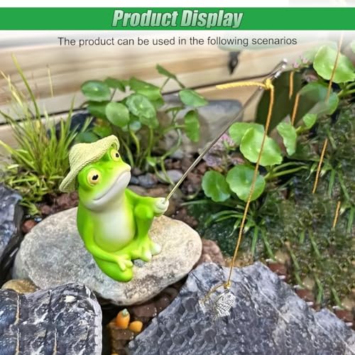 Frog Car Dashboard Decorations, Cute Resin Frog Car Dash Center - Product Imagery