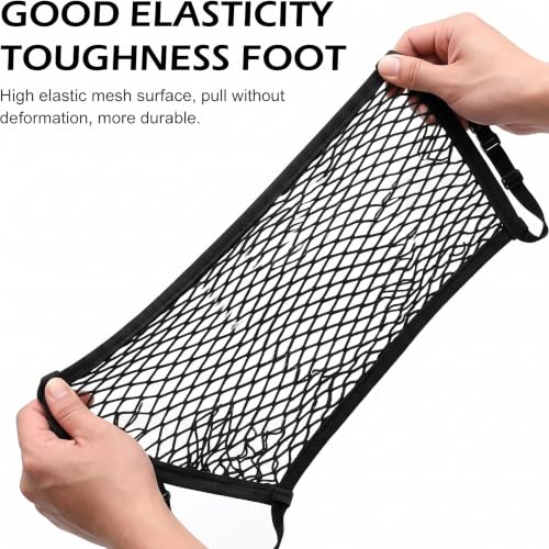 Single Layer Car Front Seat Mesh Storage Organizer, - Product Imagery