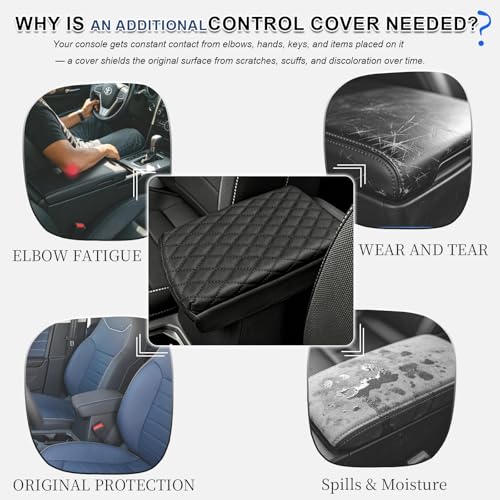 Car Center Console Cover for Volkswagen Taos (S, SE, SEL) 2022 - Product Imagery