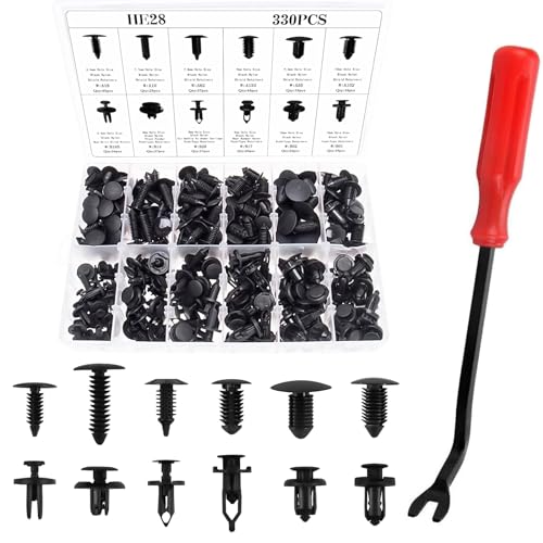 ANTS PART 330Pcs Car Bumper Clips Plastic Rivet Fasteners Push - Product Imagery