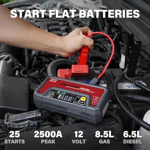 LOKITHOR JP400 Jump Starter with Air Compressor for 8.5L - Product Imagery