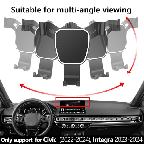 Car Phone Holder for Honda Civic 2022 2023 2024 2025 2026，Acura - Product Imagery