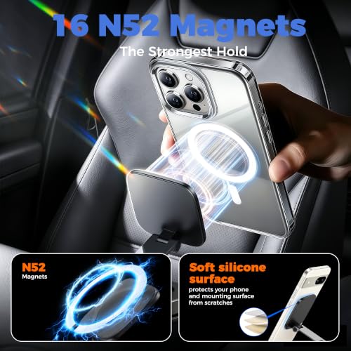 for Magsafe Car Mount, Magnetic Phone Holders for Your Car with - Product Imagery