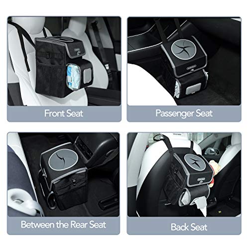 Farasla All-in-One Car Trash Can, Garbage Bag for Car - Product Imagery