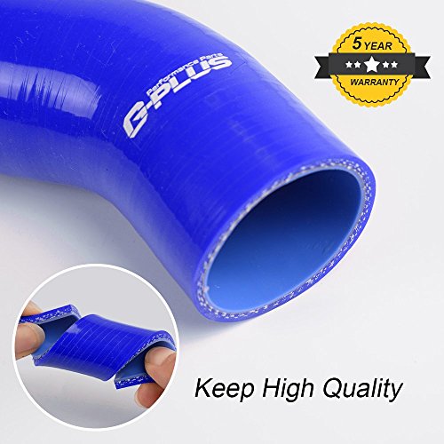 G-PLUS Silicone Radiator Hose Pipe Kit Clamps Compatible With - Product Imagery