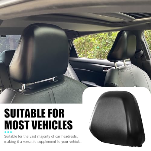 Shakas 2 PCS Cars Headrest Covers, Full Wrap-around Non-marking - Product Imagery