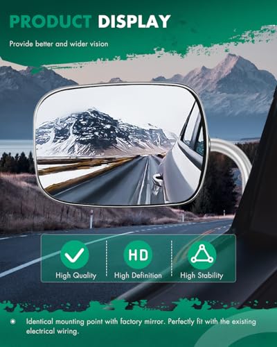SCITOO Side View Mirror Fits For Chevy C/K Pickup 73-91,Driver & - Product Imagery