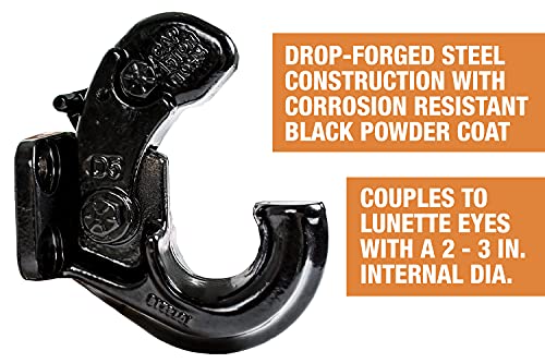 Buyers Products 10040 15 Ton Forged Pintle Hook with Mounting Kit - Product Imagery