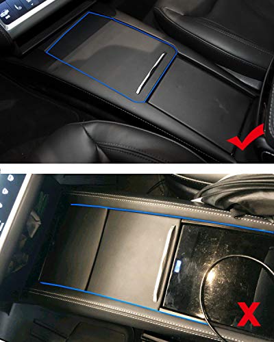 Jaronx Compatible with Tesla Model X/S Center Console Organizer - Product Imagery