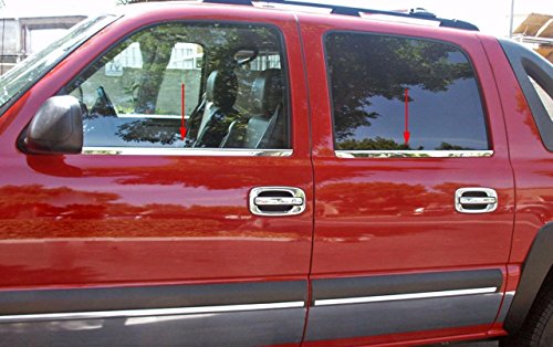 Sizver Polished Stainless Steel Window Sills Trims Compatible - Product Imagery