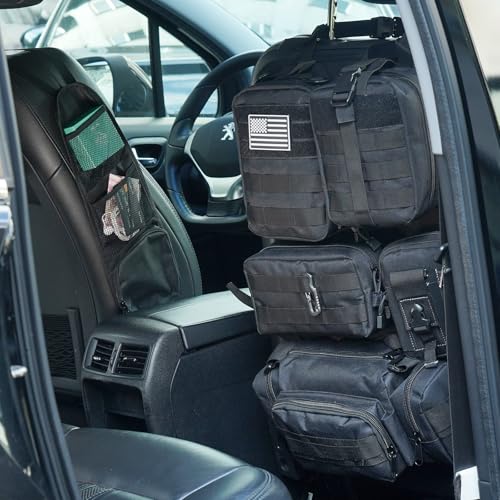 Tactical Car Seat Back Organizer,Tactical Molle Seat Back - Product Imagery
