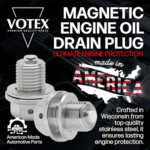 8288181 fits Mercury Outboards - Stainless Steel Magnetic Oil - Product Imagery