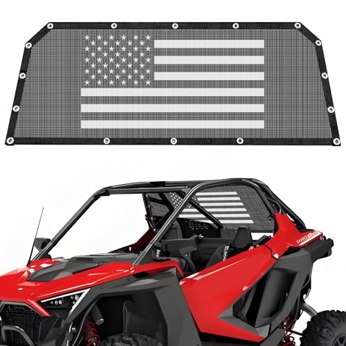 Rear Window Net for Polaris RZR PRO XP 4 / Pro R / Turbo R, US - Product Imagery