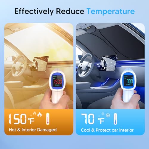 KUST Windshield Sun Shade for 2011-2026 Jeep Grand Cherokee/Jeep - Product Imagery