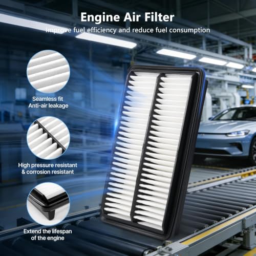 Cabin Engine Air Filter Kit Fits 2016-2022 Pilot, 2017-2026 - Product Imagery