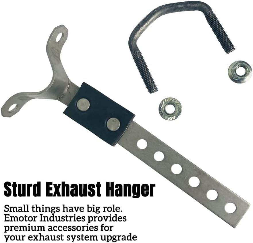 Heavy Duty Tailpipe Exhaust Hangers Flexible Swivel Exhaust - Product Imagery