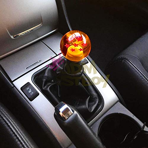 JDMBESTBOY Universal Z Shift Knob Ball 1-7 Star 54mm Adapters - Product Imagery