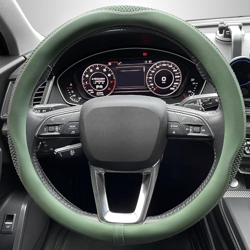 LKWLIKEI Car Steering Wheel Cover, Universal 15 inch, the Latest - Product Imagery