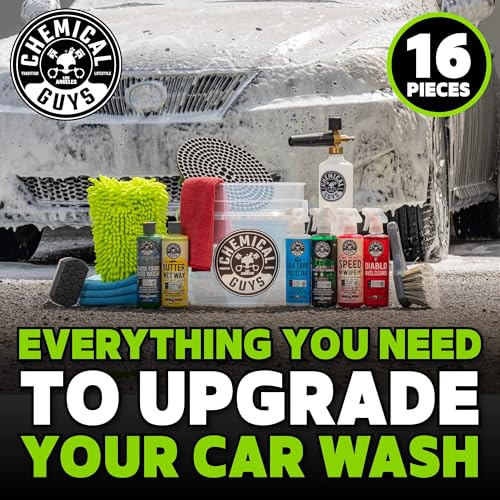 Chemical Guys, 16-Piece Arsenal Builder Car Wash Kit, Foam - Product Imagery