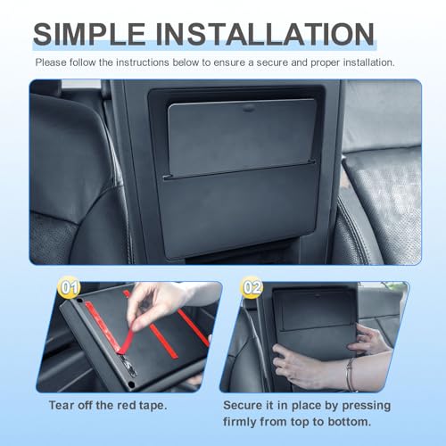 Center Console Hidden Organizer for 2023-2026 Honda Pilot, - Product Imagery
