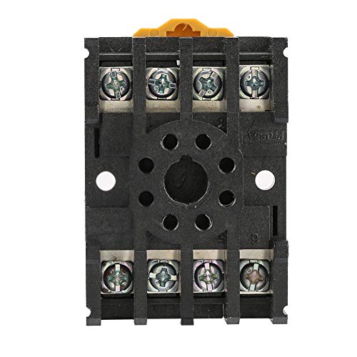 Durable 8Pin Relay Holder Socket Base, PF085A 300V 7A Rated, - Product Imagery