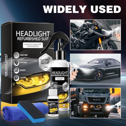 Compensai Headlight Refurbished Suit,Headlight Restoration - Product Imagery