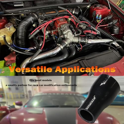 Automotive Silicone Tubing, ID 1-7/8" to 2" (48mm-51mm) Straight - Product Imagery