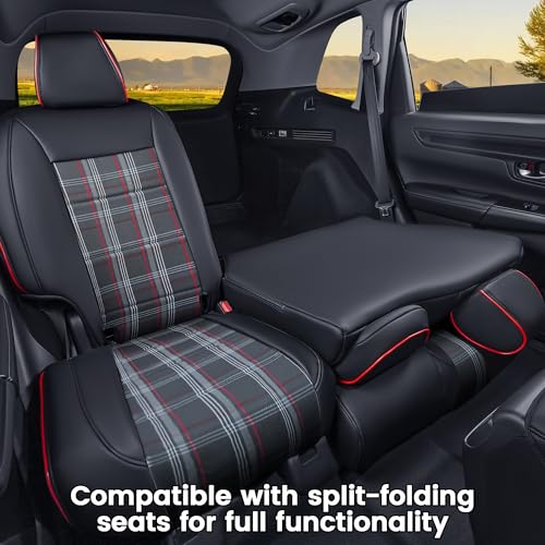 HKZ Fit CRV Car Seat Covers Full Set for Honda CR-V 2023 2024 - Product Imagery