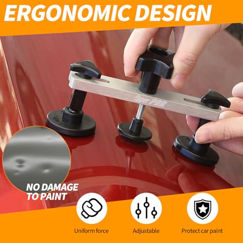 Super PDR Dent Puller Kit, Car Dent Removal Kit with Bridge - Product Imagery