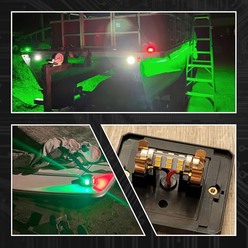 31mm Festoon Marine LED Boat Navigation Light Bulb Cool White, 4 - Product Imagery