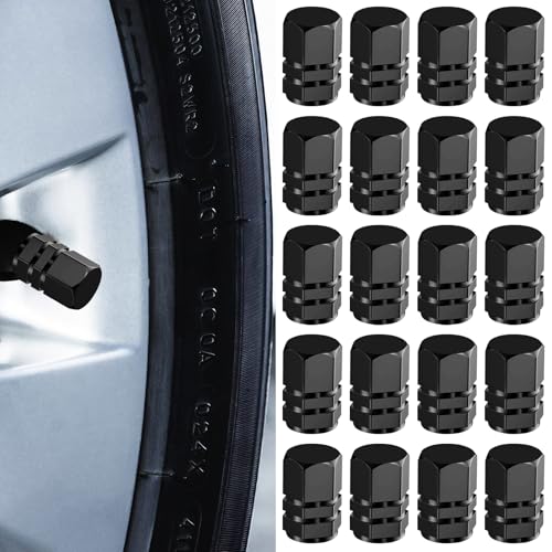 20 Pcs Tire Valve Caps,Valve Stem Caps for SUV Car Bike - Product Imagery