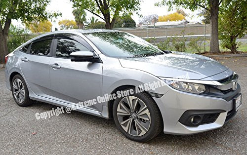 Extreme Online Store EOS Smoke Tinted JDM Style Side Window - Product Imagery