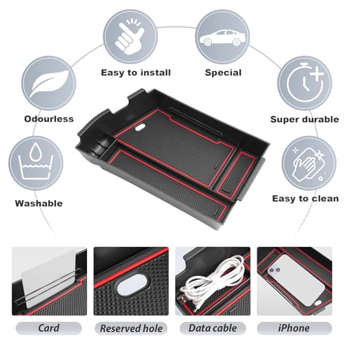 SKTU for 2024 2025 2026 Hyundai Sonata Center Console Organizer - Product Imagery